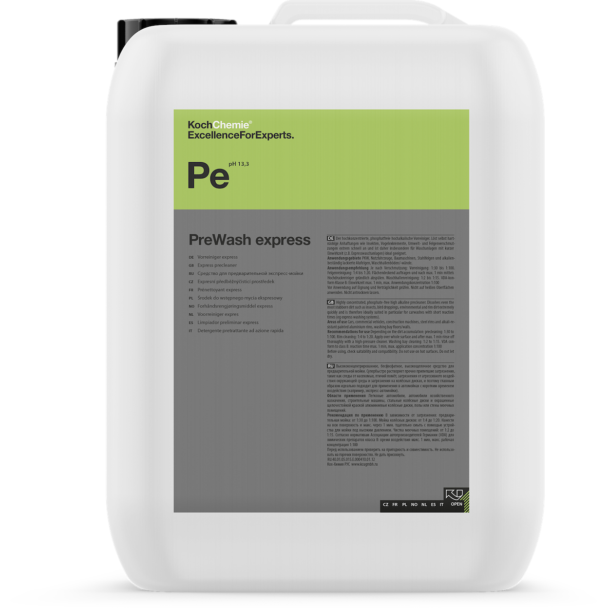 Koch-Chemie PreWash Express - Touchless Alkaline Pre-Wash