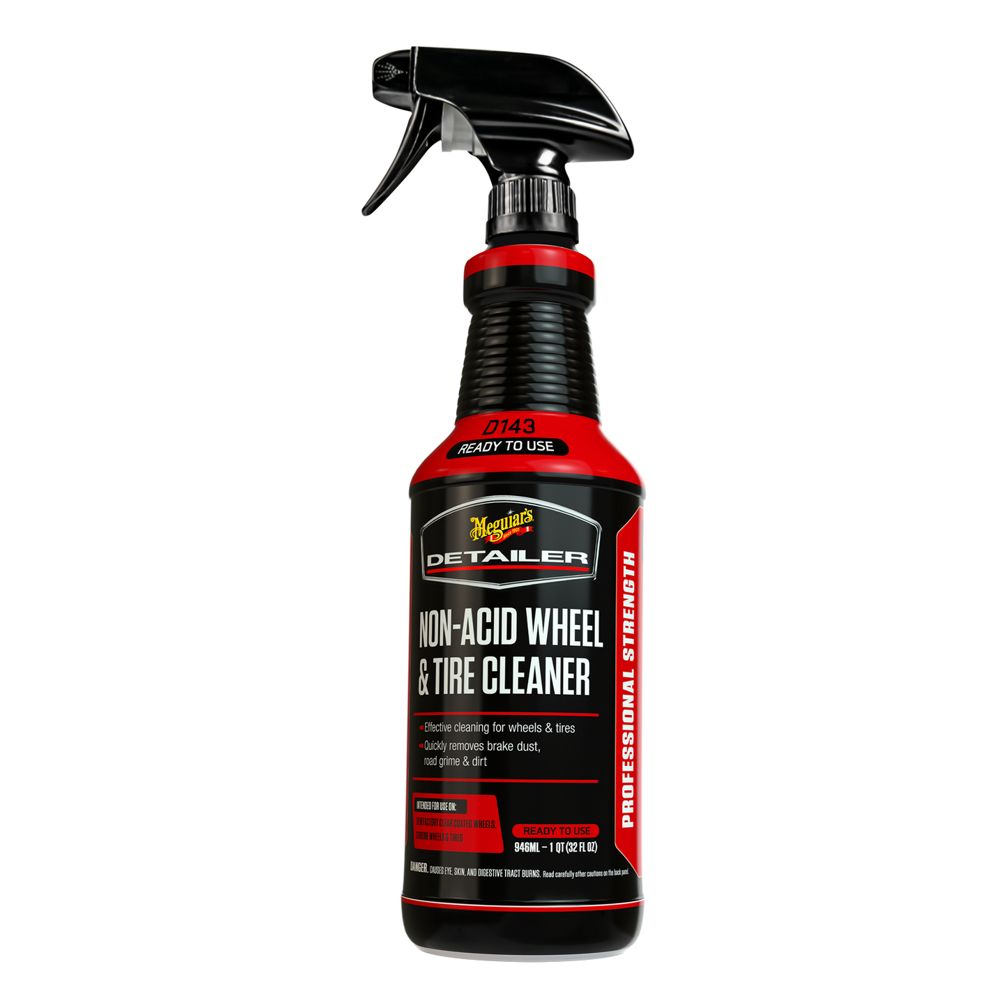 Meguiars Non-Acid Wheel and Tire Cleaner, 32oz