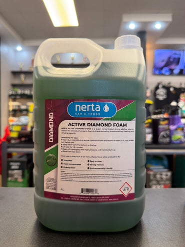 Nerta Active Diamond Foam - Alkaline, Touchless Foam Wash