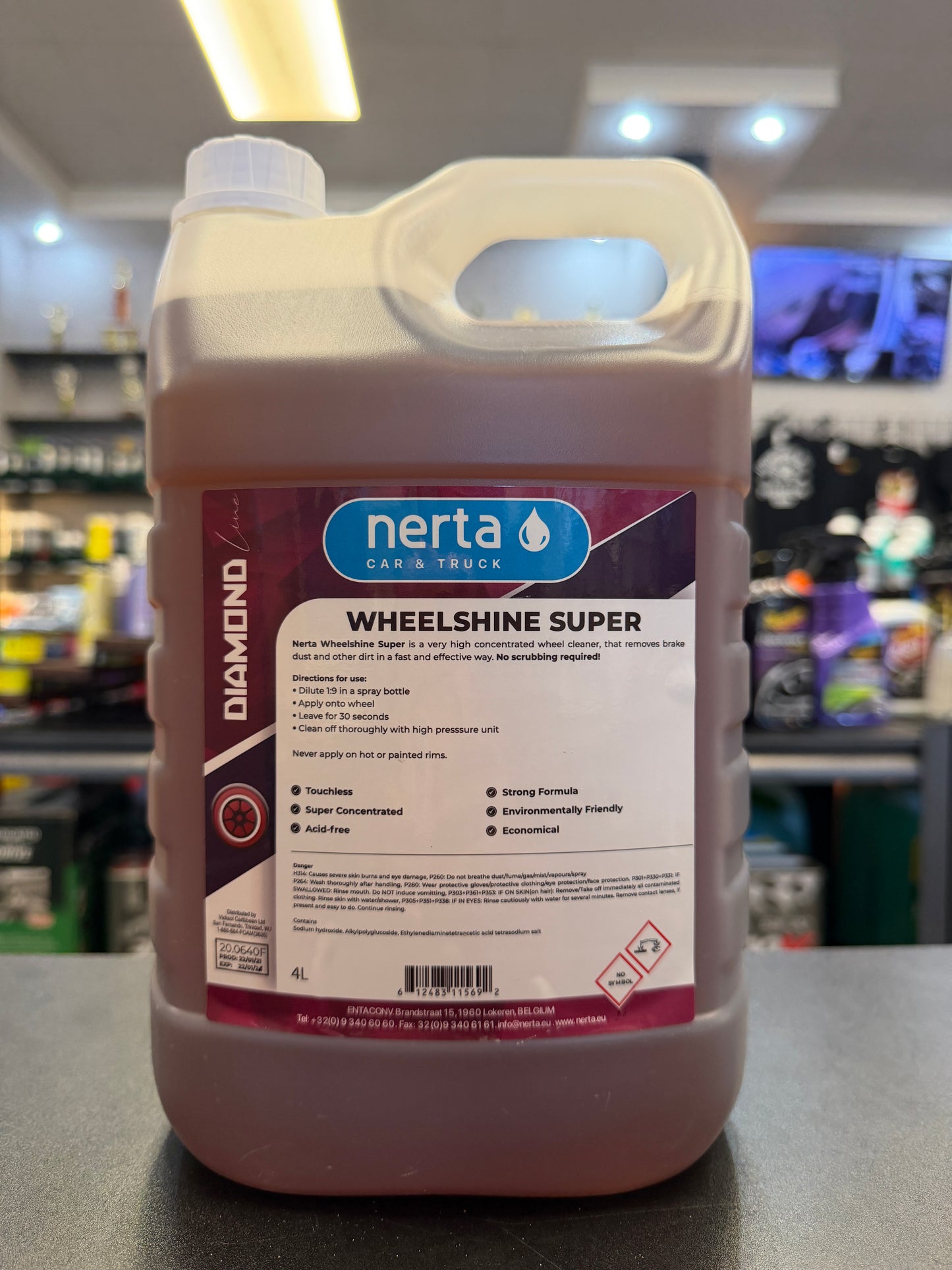 Nerta Wheelshine Super - Non-Acid Wheel Cleaner