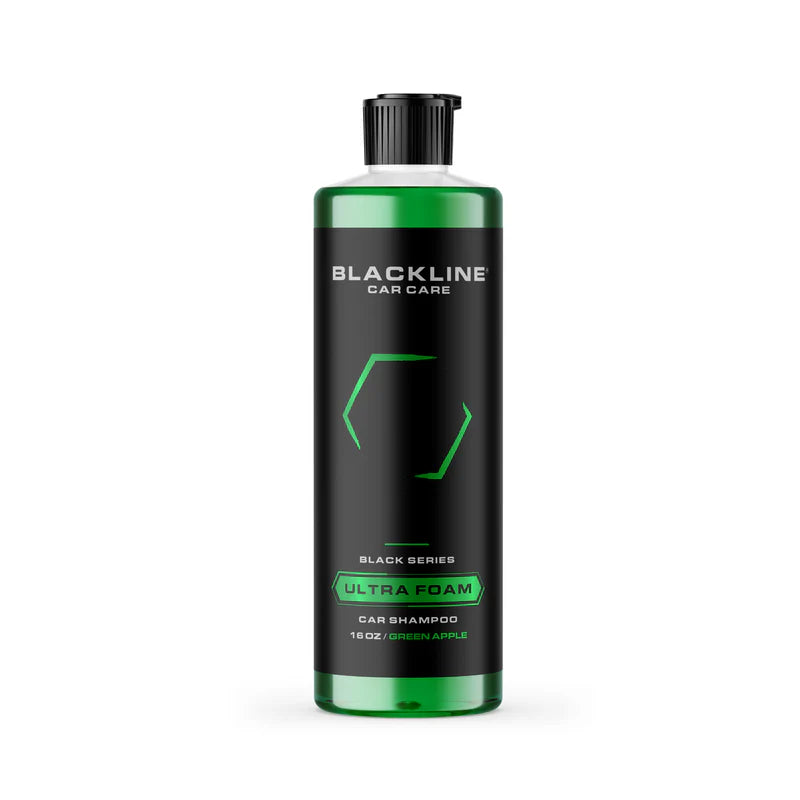 Blackline Ultra Foam Car Shampoo, 16oz - Green Apple