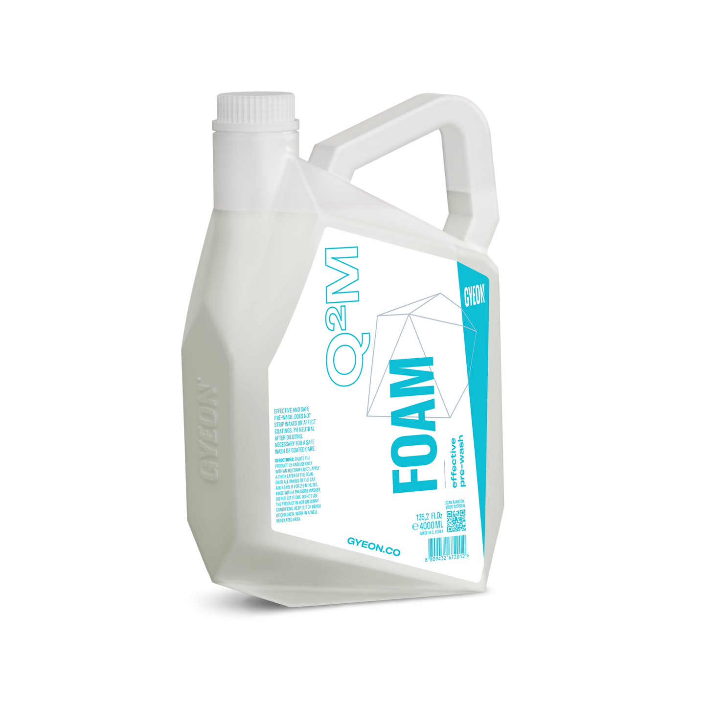 GYEON Q²M Foam - Snow Foam, Safe for Coatings