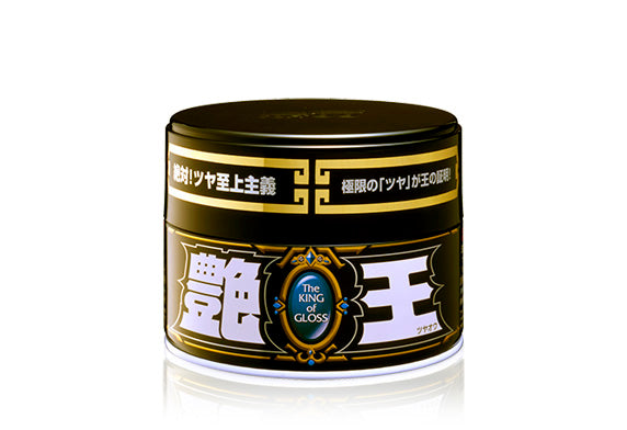 SOFT99 The King of Gloss - Black & Dark Wax, 300g