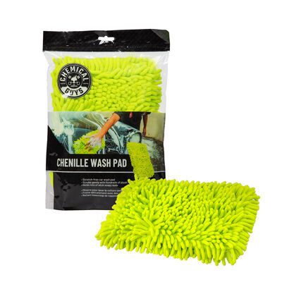 Chemical Guys Green Chenille Microfibre Car Wash Mitt