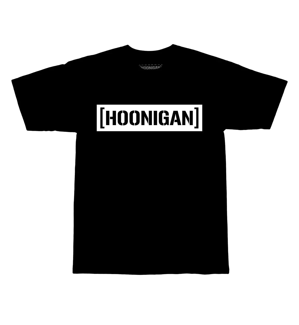 Hoonigan T-Shirt Censor Bar White