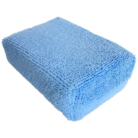 Applicator Sponge, Microfiber, Blue