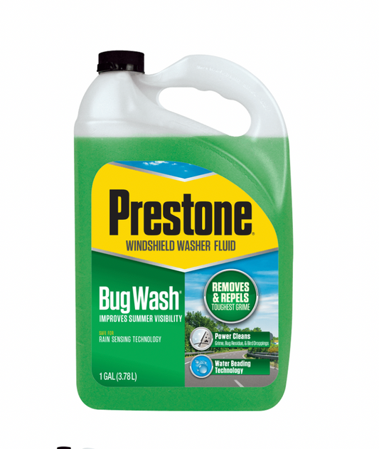 Prestone Windshield Washer Fluid - Bug Wash 1 Gallon