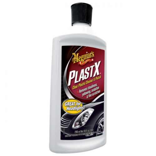 Meguiars PlastX Clear Plastic Cleaner & Polish, 10 oz