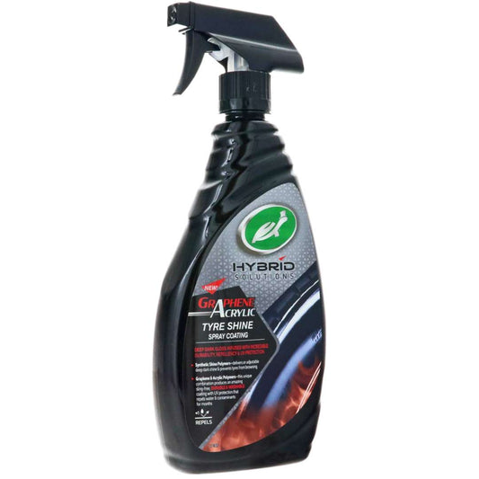 Turtle Wax Graphene Acrylic Tire Shine Spray Coating, 23oz