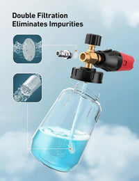 AstroAI Foam Cannon, Wide Neck, 1L Bottle